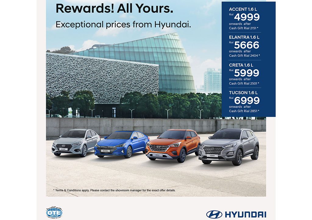 Hyundai special service campaign - from just Rial 10 onwards!