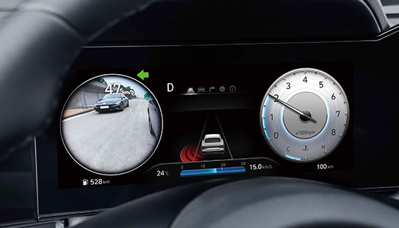 Hyundai Elantra - Blind-Spot View Monitor (BVM)