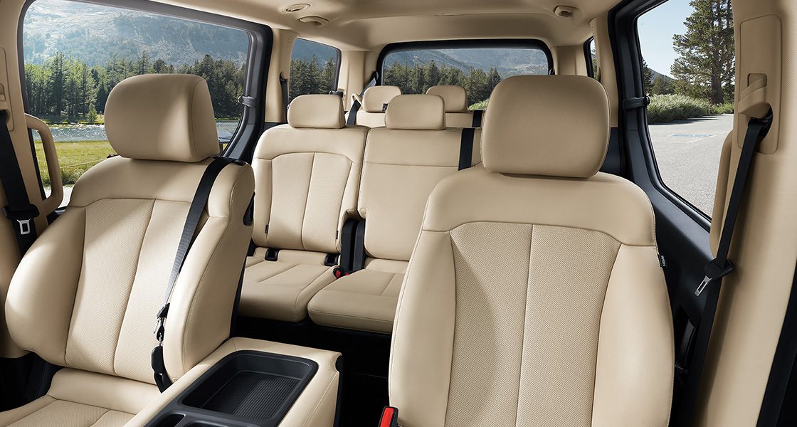 Hyundai Staria wagon interior