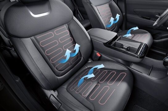 Hyundai Tucson - Front Heated and Ventilated Seats