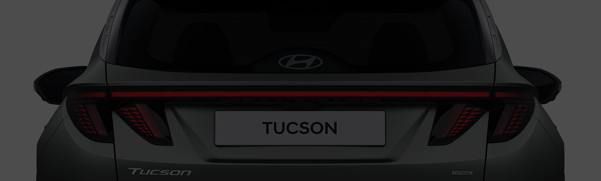 Closer view at the front part of Hyundai car with its logo and grille