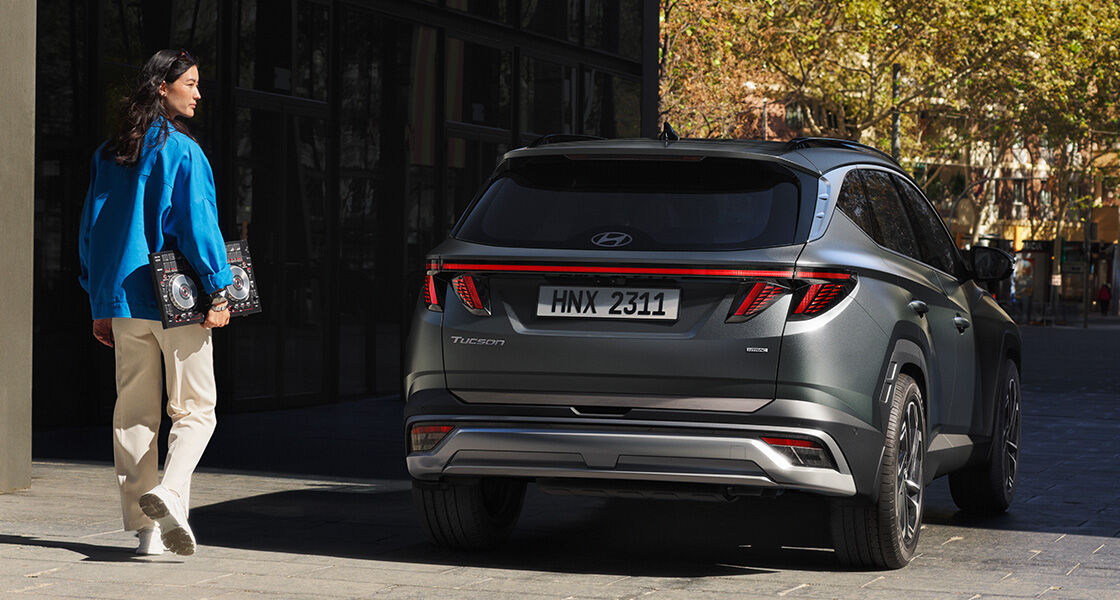 Hyundai Tucson - Accentuating boldness with a wider layout